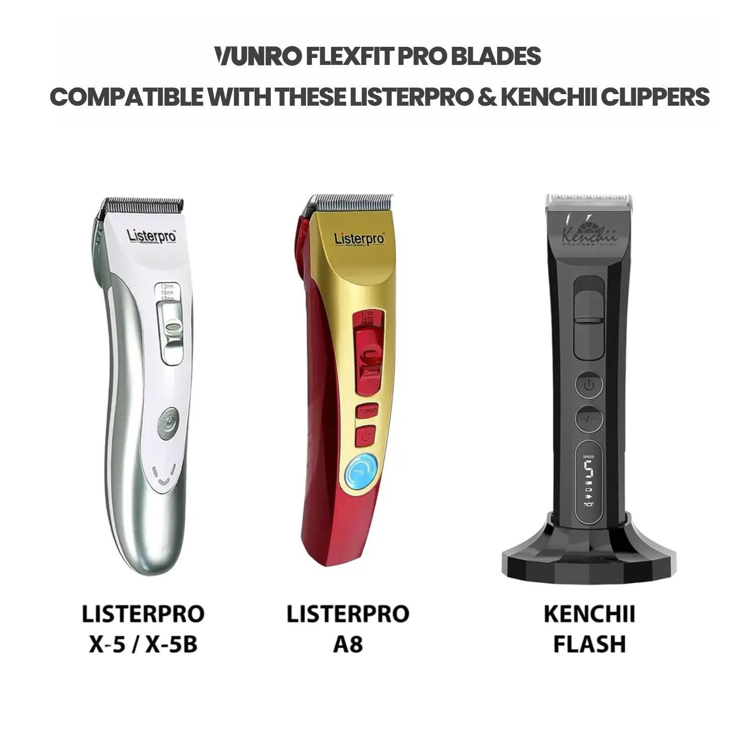 5/8N FlexFit PRO Dog Trimmer Blade by VUNRO